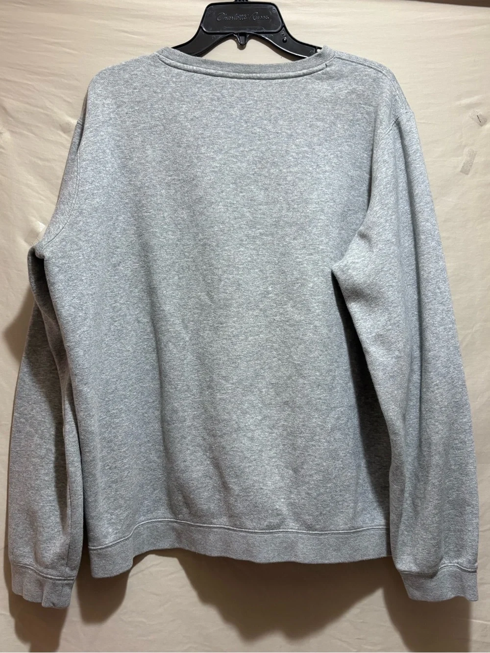 Nike Men's Size L Gray Iowa State Crewneck Sweatshirt with Gold Red Logo